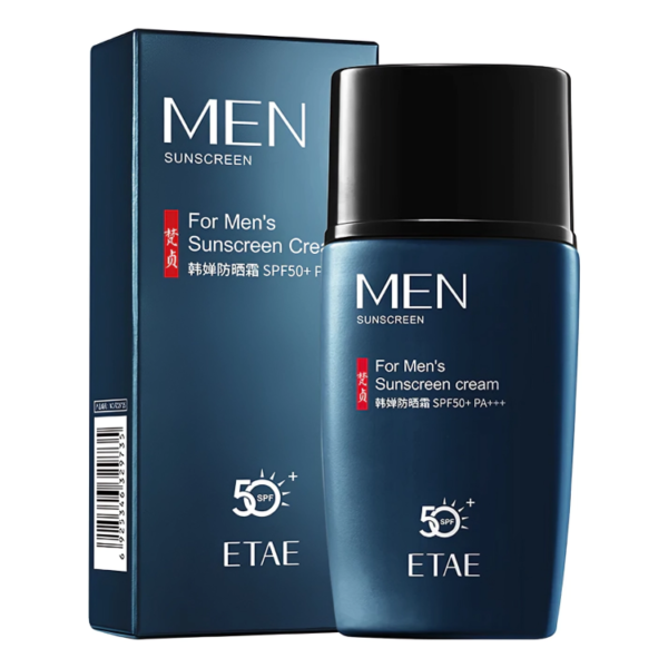 crema solar para hombre